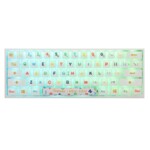 <span>Клавиатура</span> Геймърска механична клавиатура Ducky x SOU SOU One 2 Mini White RGB, Cherry MX Silver <span class='catalog-num-in-name'>2061-PUSPHWWTS2</span> - 