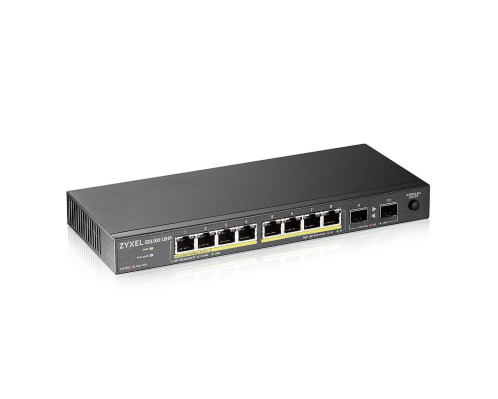 Switch (Комутатор) ZyXEL GS1100-10HP v2 5
