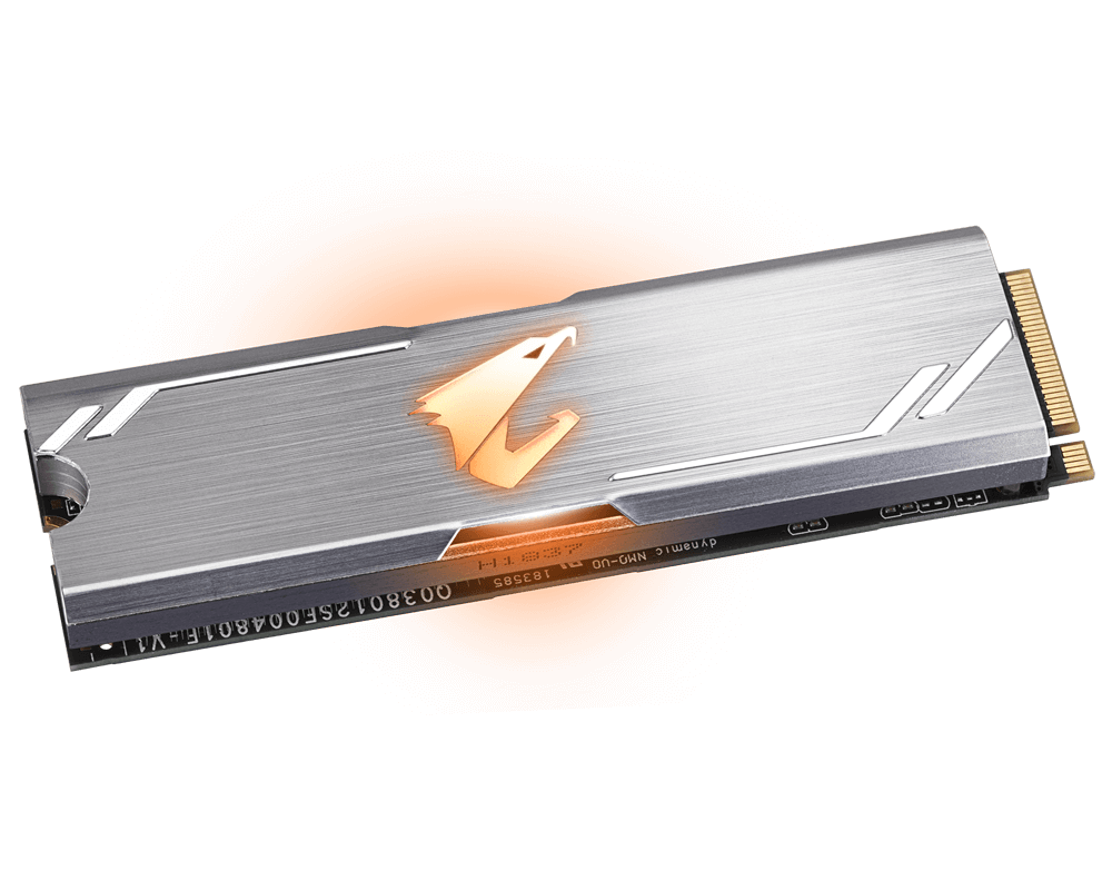 SSD 512GB Gigabyte AORUS RGB M.2 2280 PCIe 3.0 SSD 7