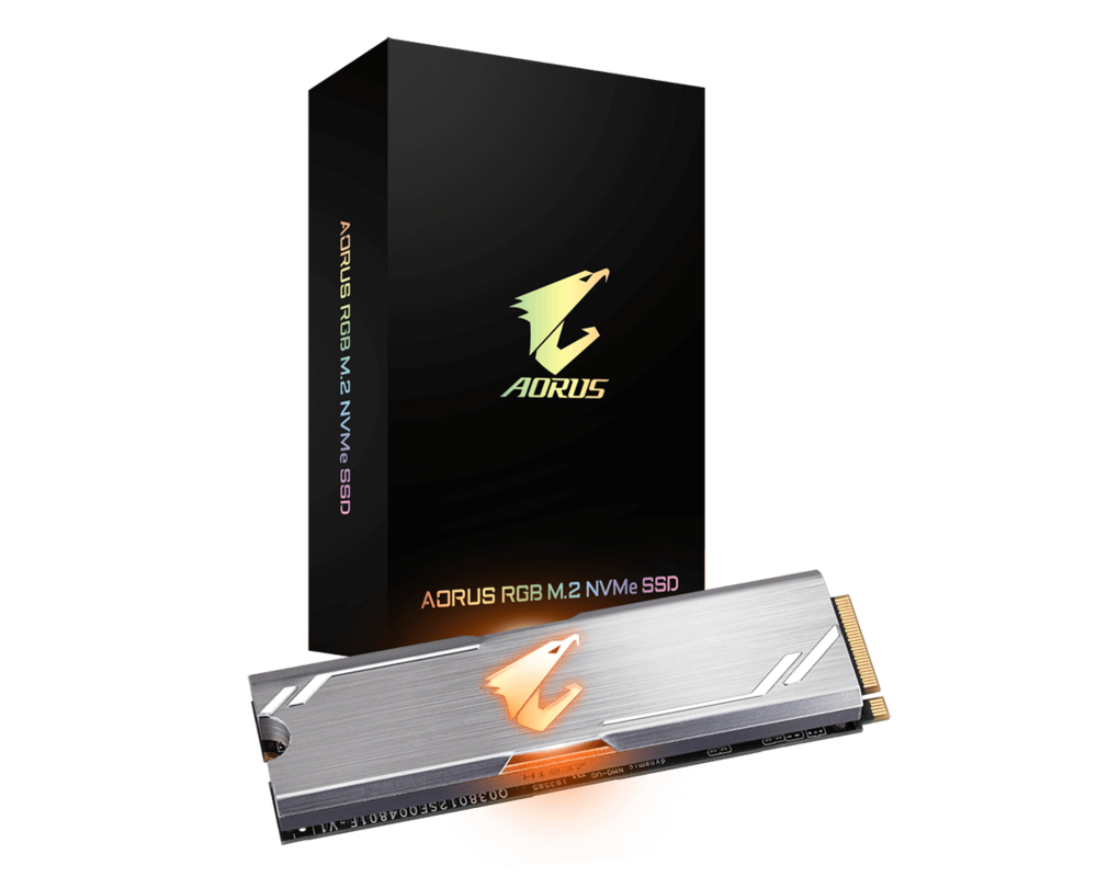 SSD 512GB Gigabyte AORUS RGB M.2 2280 PCIe 3.0 SSD 5