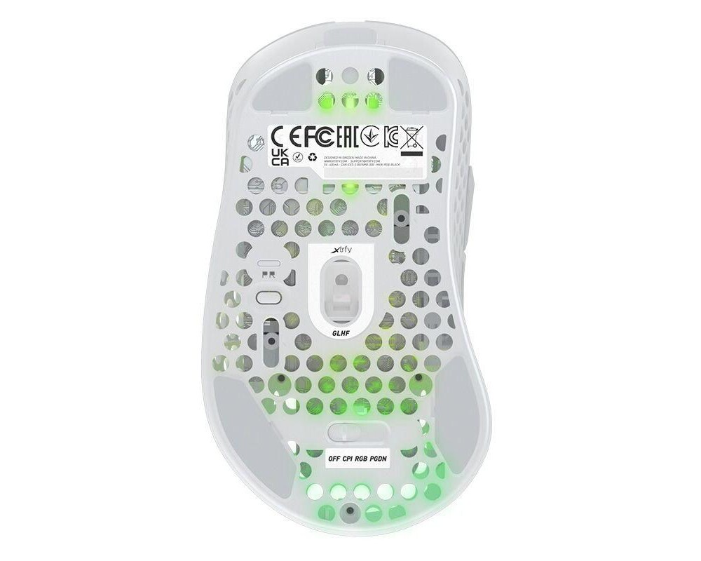 Мишка Геймърска мишка Xtrfy M4 Wireless White 7