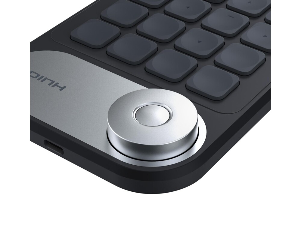 Графичен таблет Безжична мини клавиатура за графичен таблет HUION Keydial KD100 4