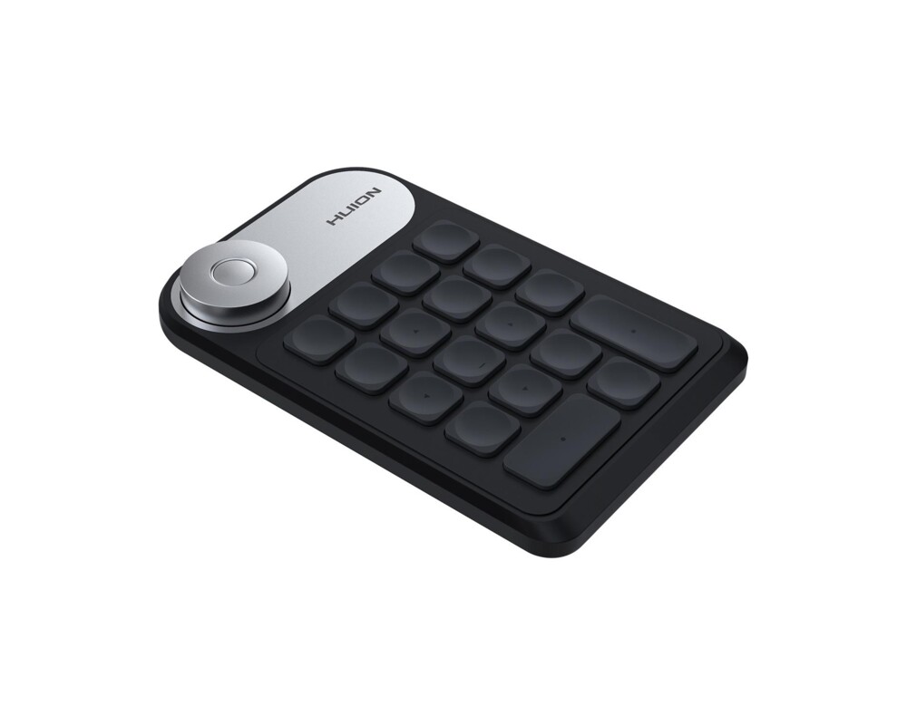 Графичен таблет Безжична мини клавиатура за графичен таблет HUION Keydial KD100 2