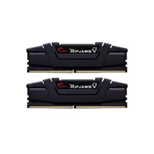  G.SKILL Ripjaws V Black 32GB(2x16GB) DDR4 3200MHz F4-3200C16D-32GVK 257473 GSKILL-F4-3200C16D-32GVK на топ цена - PIC.bg