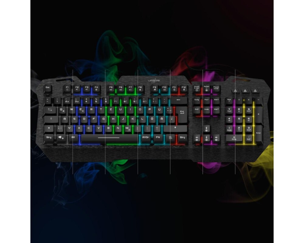 Клавиатура Геймърска клавиатура Hama, uRage Exodus 450 Metal 3