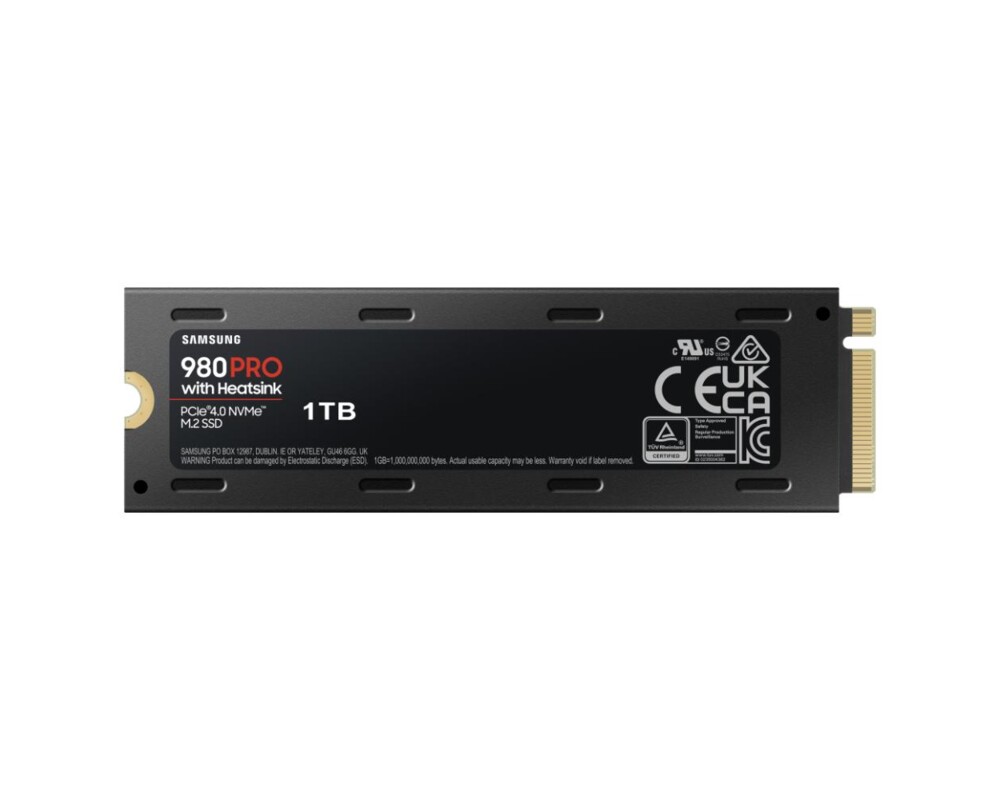 SSD SAMSUNG 980 PRO SSD Heatsink 1TB M.2 NVMe PCIe4 15