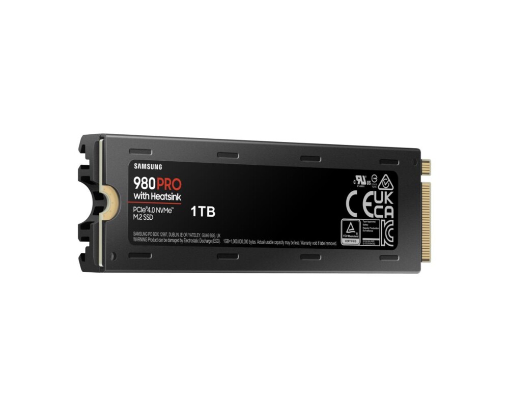 SSD SAMSUNG 980 PRO SSD Heatsink 1TB M.2 NVMe PCIe4 16