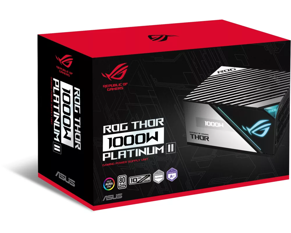 Захранване ASUS ROG THOR 1000P2-GAMING PSU 12