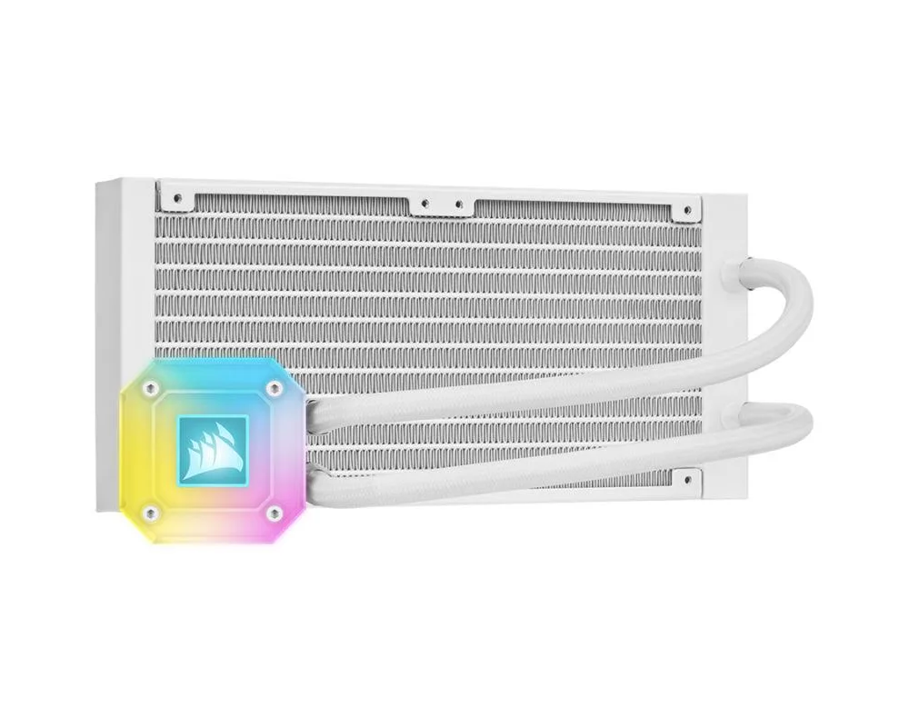 Охладител за процесор Corsair iCUE H100i Elite Capellix 240 White RGB AMD/INTEL 3