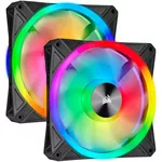 <span>Вентилатор</span> и Corsair iCUE QL140 RGB PWM, 2 Fan комплект, с включен контролер Lightning Node CORE, Черен <span class='catalog-num-in-name'>CO-9050100-WW</span> - 