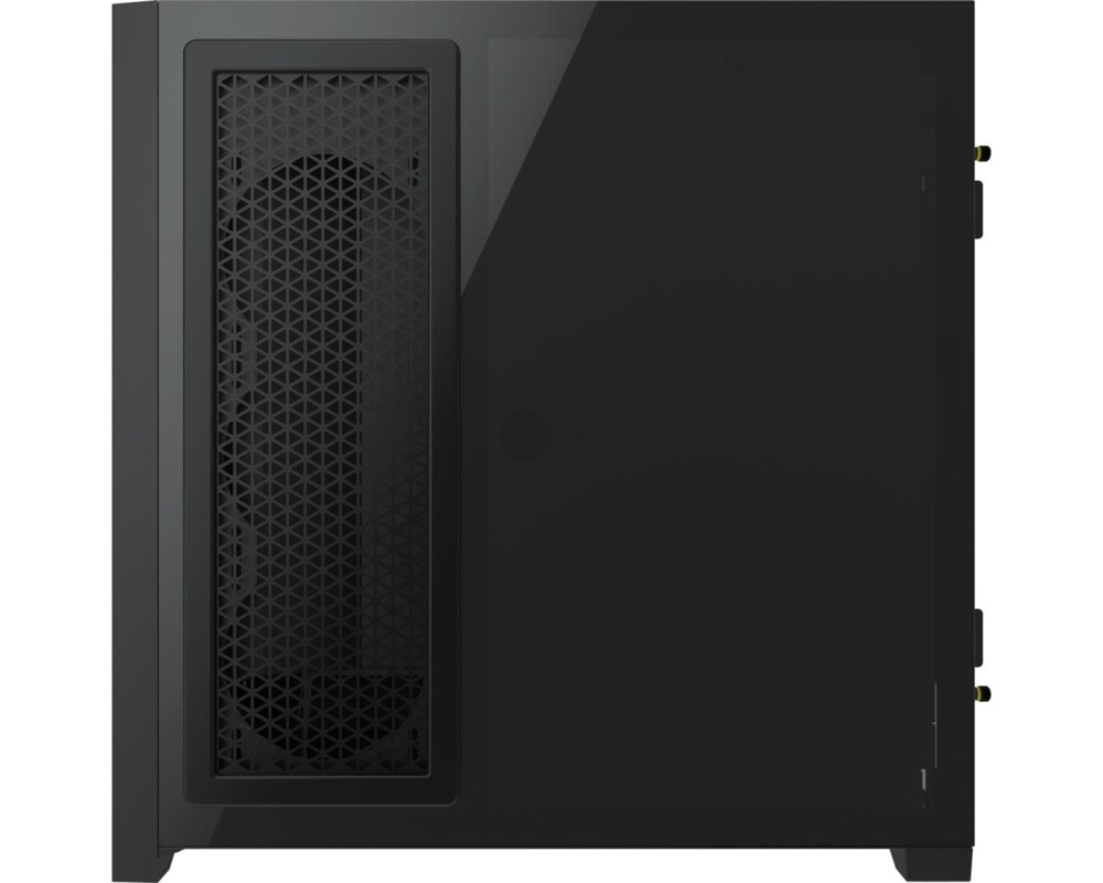 Кутия CORSAIR iCUE 5000X RGB Tempered Glass Mid-Tower ATX PC Smart Case Black 9