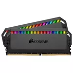 <span>Памет</span> Corsair Dominator Platinum RGB Black 32GB(2x16GB) DDR4 PC4-25600 3200MHz CL16 CMT32GX4M2C3200C16 <span class='catalog-num-in-name'>CMT32GX4M2C32C16</span> - 