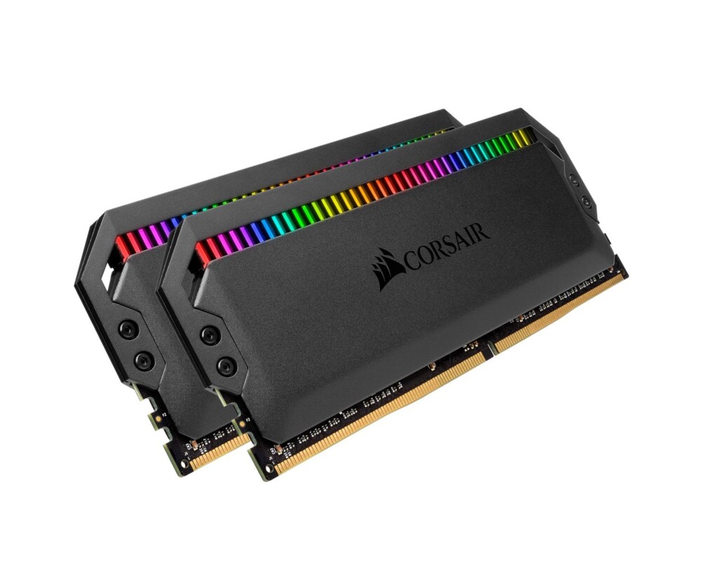 Памет Corsair Dominator Platinum RGB 16GB, DDR4, 3200MHz, CL16, Dual Channel Kit 3