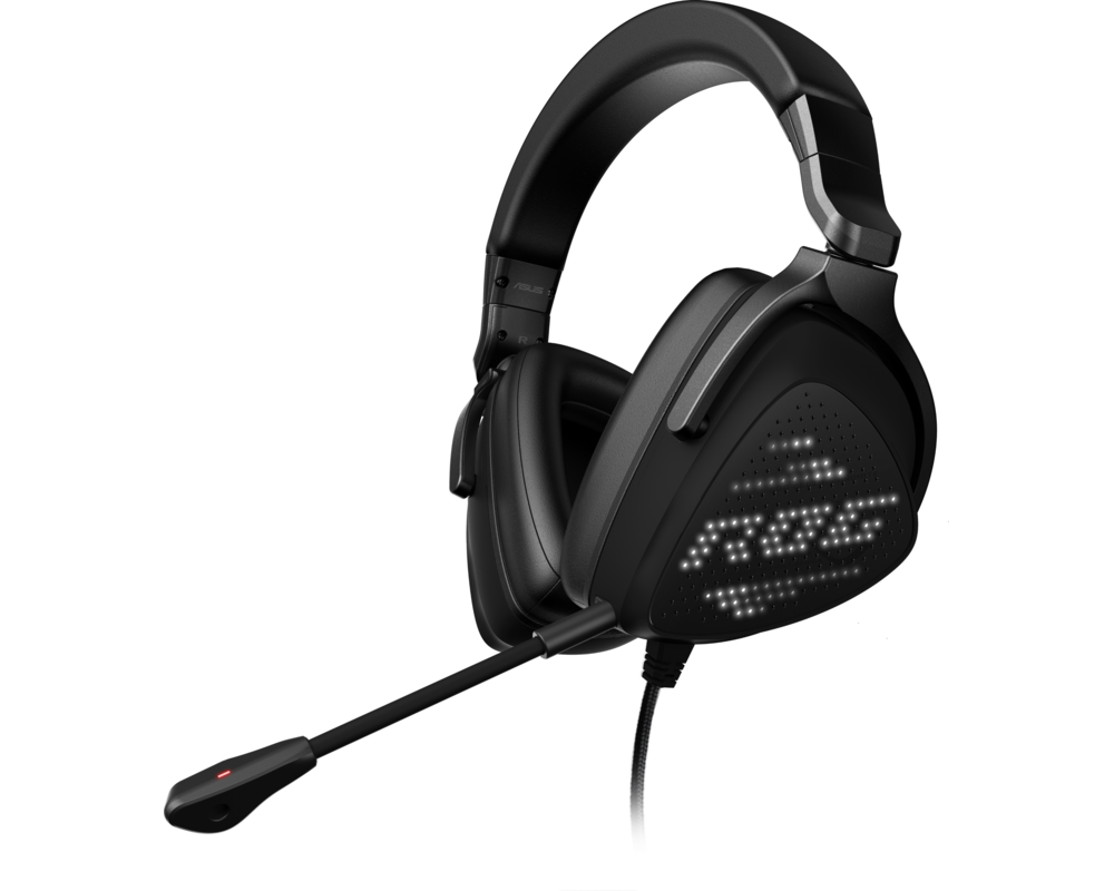 Слушалки Геймърски слушалки ASUS ROG Delta S Animate, USB-C, AniMe Matrix display, Quad DAC 3