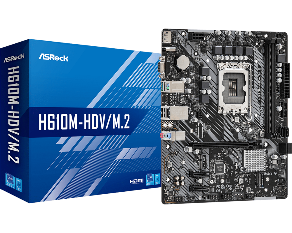 Дънна платка ASRock H610M-HDV/M.2 5