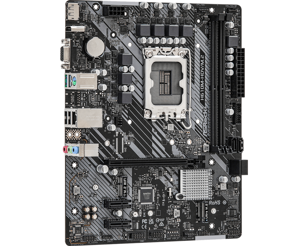 Дънна платка ASRock H610M-HDV/M.2 2