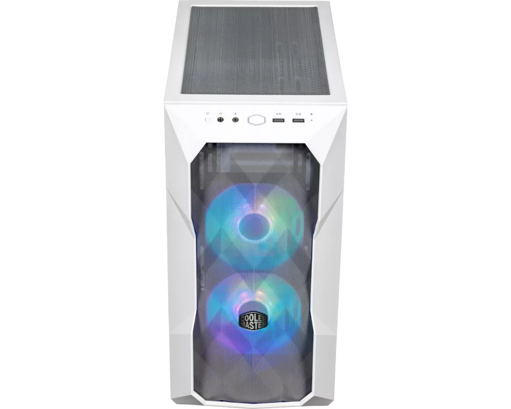 Кутия Cooler Master MasterBox TD300 Mesh, Бяла 4