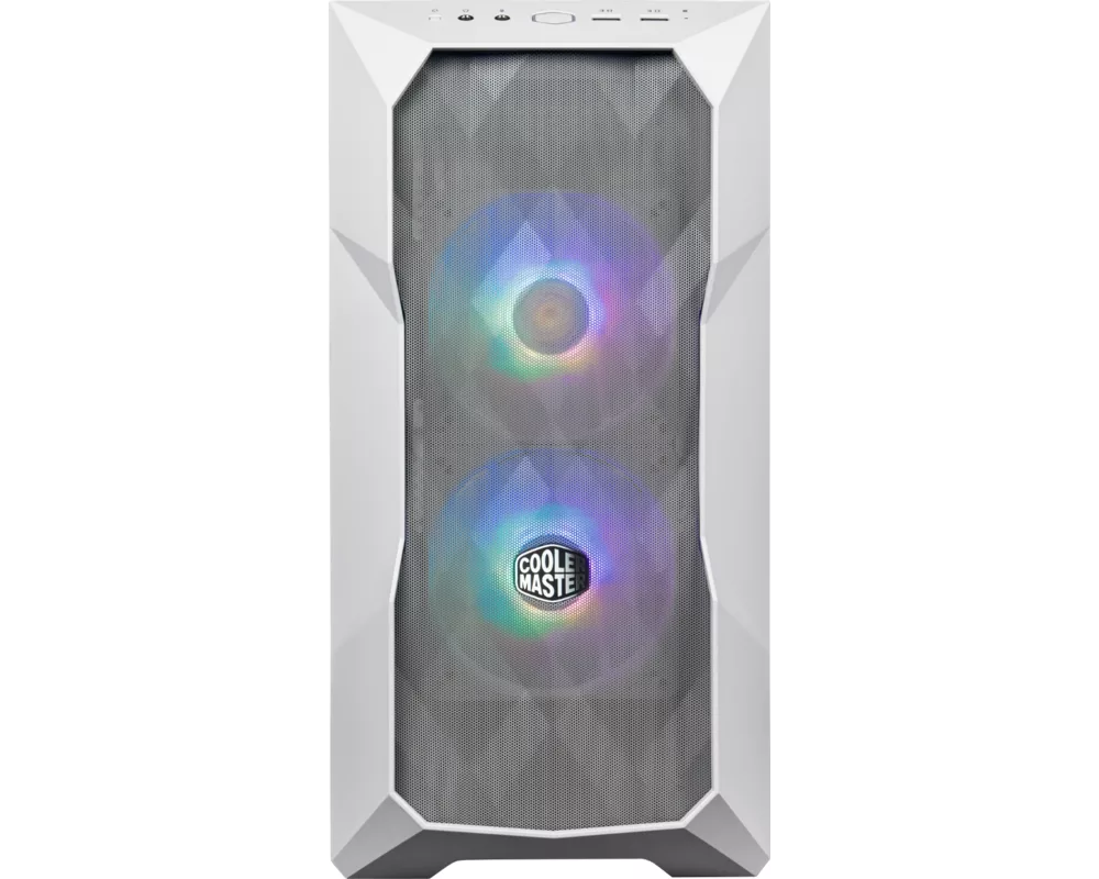 Кутия Cooler Master MasterBox TD300 Mesh, Бяла 3