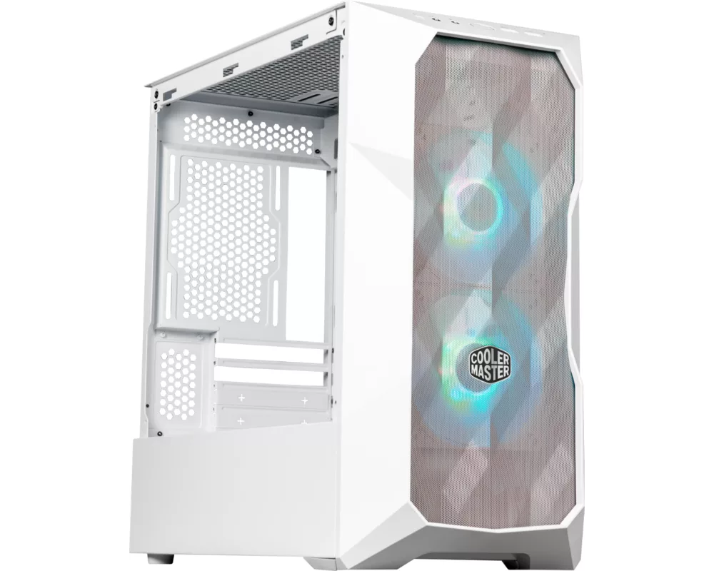 Кутия Cooler Master MasterBox TD300 Mesh, Бяла 6
