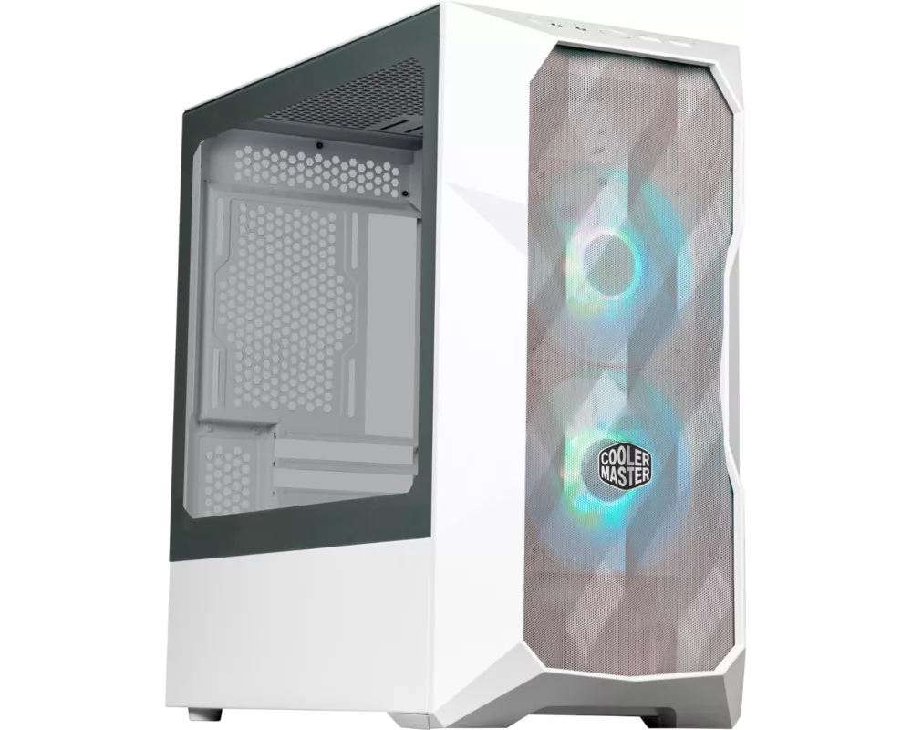Кутия Cooler Master MasterBox TD300 Mesh, Бяла 2