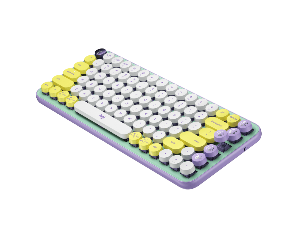 Клавиатура Logitech POP Keys Wireless Mechanical Keyboard With Emoji Keys - DAYDREAM_MINT - US INT'L - INTNL 11
