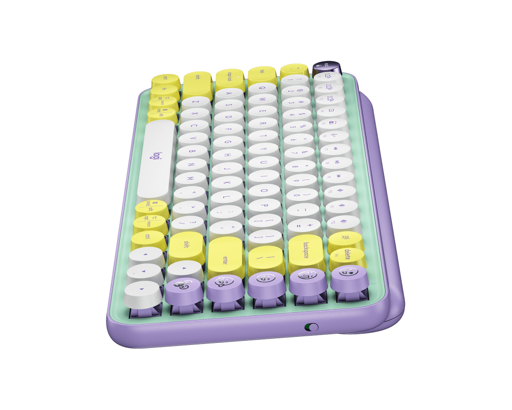 Клавиатура Logitech POP Keys Wireless Mechanical Keyboard With Emoji Keys - DAYDREAM_MINT - US INT'L - INTNL 13
