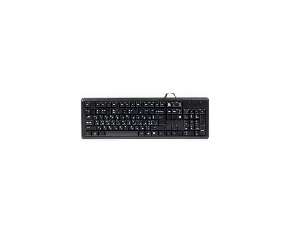 Клавиатура A4 KR-92 COMFORT USB BLACK 3