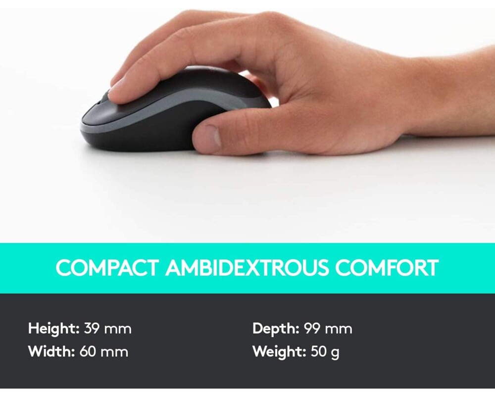 Клавиатура LOGITECH MK330 WL DESKTOP BK 8