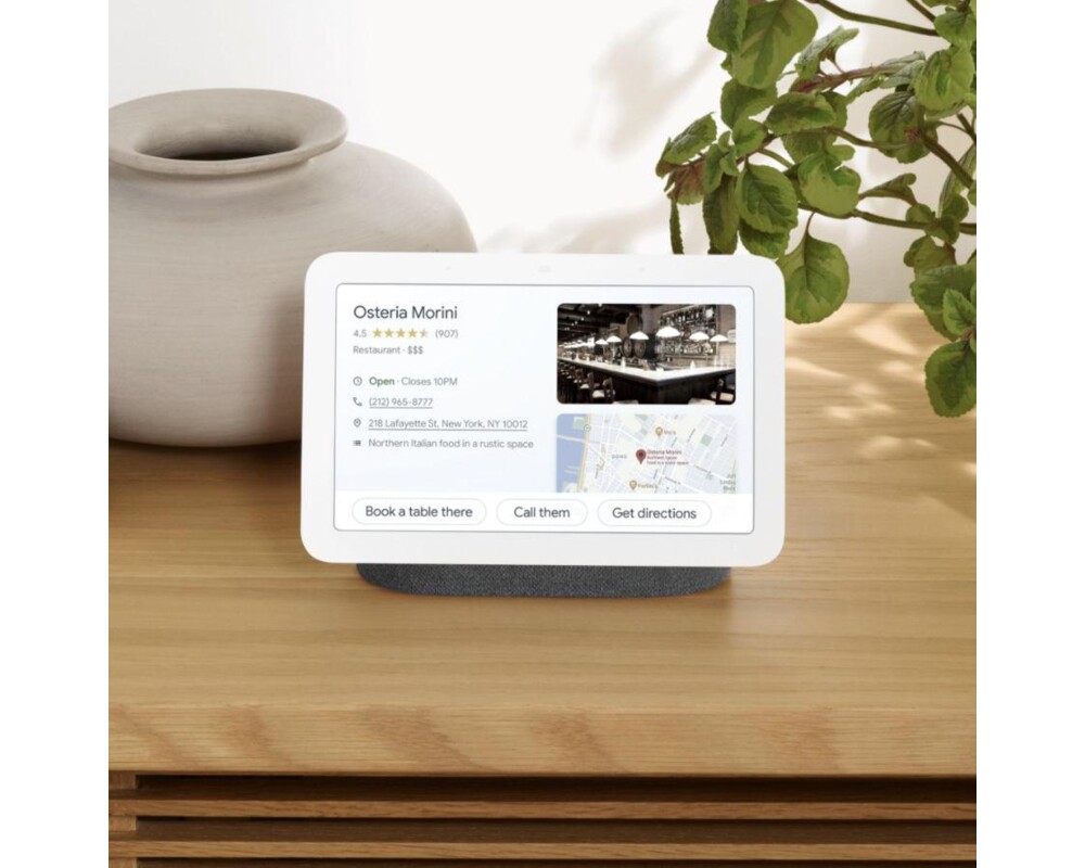Тонколони Google Nest Hub 2nd gen, Сензорен екран, Гласов асистент, Тъмно сива 6