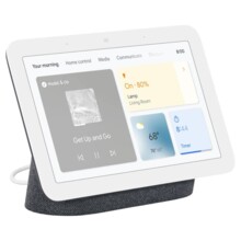  Google Nest Hub 2nd gen, Сензорен екран, Гласов асистент, Тъмно сива 275218 NEST-HUB2-DG на топ цена - PIC.bg