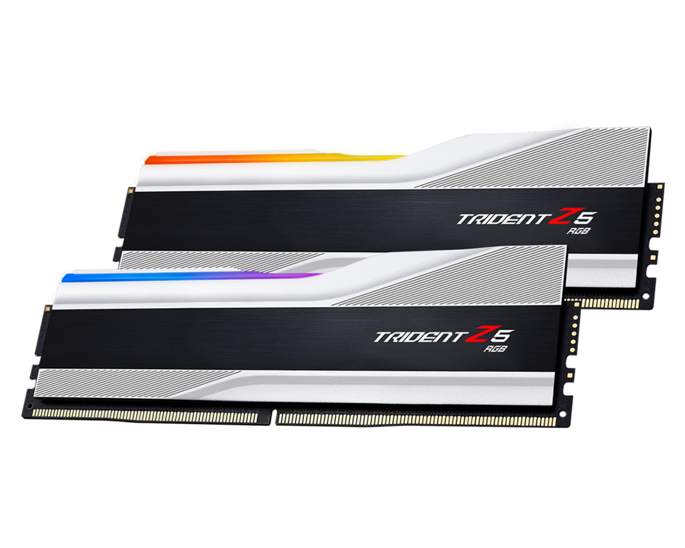 Памет G.SKILL Trident Z5 Silver RGB 32GB(2x16GB) DDR5 PC5-44800 5600MHz CL36 F5-5600J3636C16GX2-TZ5RS 4