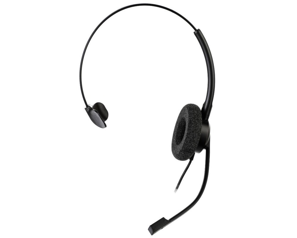 Слушалки с микрофон Addasound Crystal 2731 Mono 2