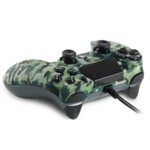 <span>Джойстици и Геймпадове</span> Жичен Spartan Gear Hoplite за PC и PS4, Green Camo <span class='catalog-num-in-name'>SG-072218</span> - 