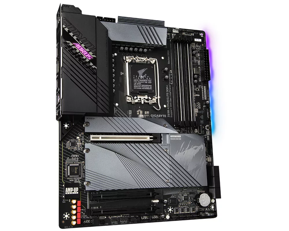 Дънна платка GIGABYTE Z690 AORUS ELITE LGA 1700 DDR4 3xM.2 6xSATA 1xHDMI 1xDP ATX MB 8