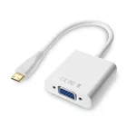 <span>Адаптери</span> RAID Estillo, mini HDMI мъжко - VGA женско, 1080P, Бял <span class='catalog-num-in-name'>EST-CONV-miniHDMI-VGA</span> - 