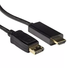  ACT AK3991, DisplayPort мъжко - HDMI-A мъжко, 3 м, Черен, булк опаковка 289293 EWENT-ACT-CAB-AK3991 на топ цена - PIC.bg