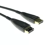 <span>Кабел</span> Оптичен хибриден кабел ACT AK4031, DisplayPort 1.4 мъжко - DisplayPort 1.4 мъжко, 15 м, Черен <span class='catalog-num-in-name'>EWENT-ACT-CAB-AK4031</span> - 