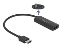  Delock 63206, HDMI-A мъжко - DisplayPort женско, 4K 60 Hz, Черен 289338 DELOCK-63206 на топ цена - PIC.bg