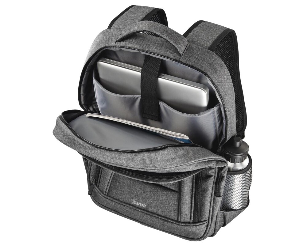 Раница HAMA Business, до 40 см, 15.6", Цип, Сива 2