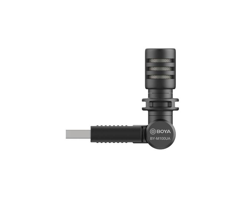 Микрофон BOYA BY-M100UA компактен, USB-A 2