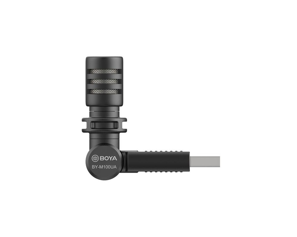Микрофон BOYA BY-M100UA компактен, USB-A 4