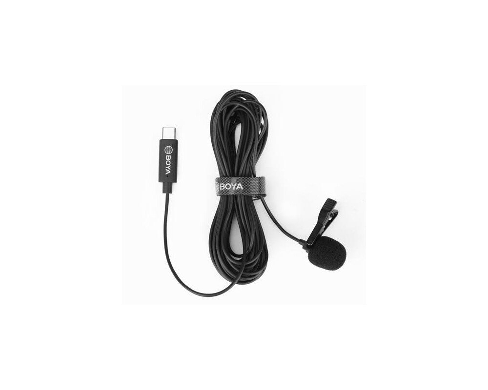 Микрофон брошка BOYA BY-M3, USB-C 4