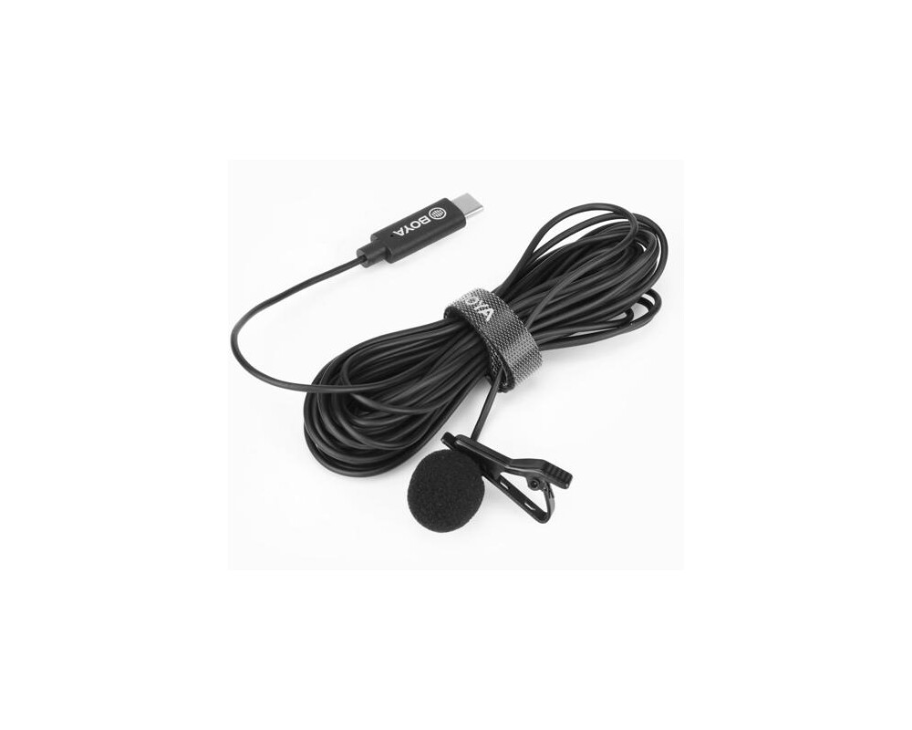 Микрофон брошка BOYA BY-M3, USB-C 3