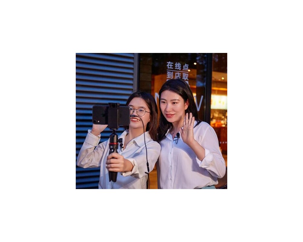 Микрофон брошка 2 броя BOYA BY-M2D, Lightning, iOS 4