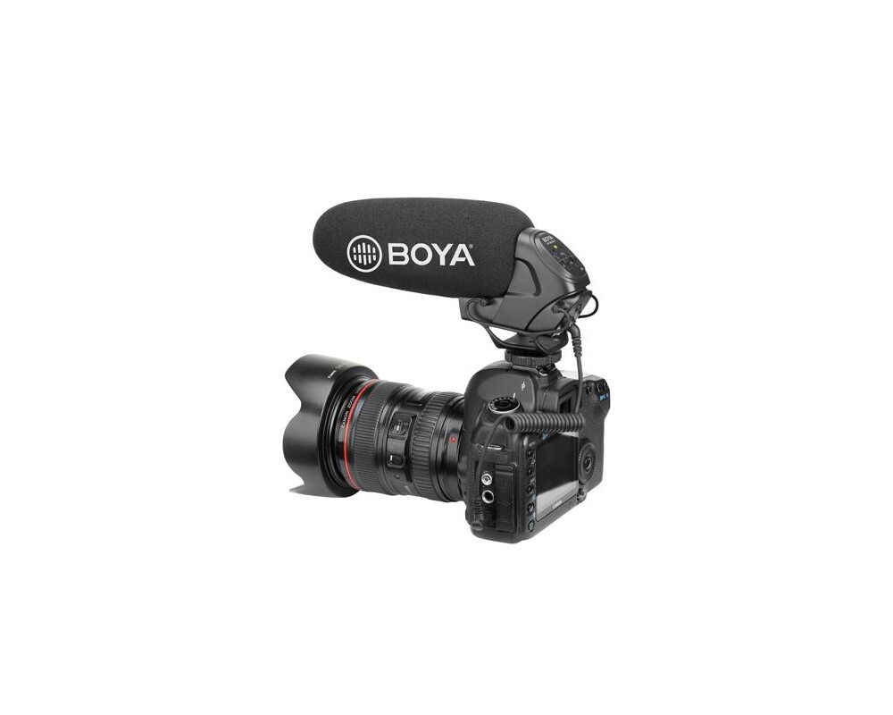 Микрофон Универсален видео микрофон BOYA BY-BM3031, тип пушка, XLR 4