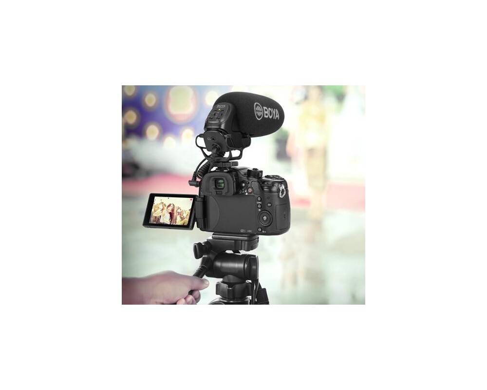 Микрофон Универсален видео микрофон BOYA BY-BM3031, тип пушка, XLR 5