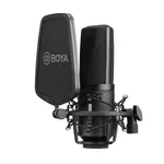 <span>Микрофон</span> BOYA BY-M1000 - кондензаторен, XLR <span class='catalog-num-in-name'>BY-M1000</span> - 