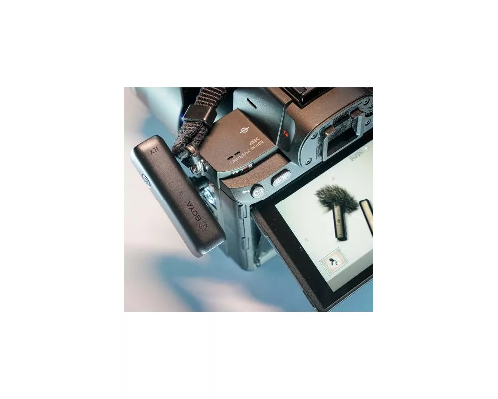 Микрофон Безжичен брошка BOYA BY-WM3U, USB-C, комплект предавател и приемник 7