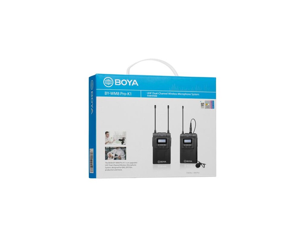 Микрофон Безжична система микрофон с предавател BOYA BY-WM8 Pro-K1 7