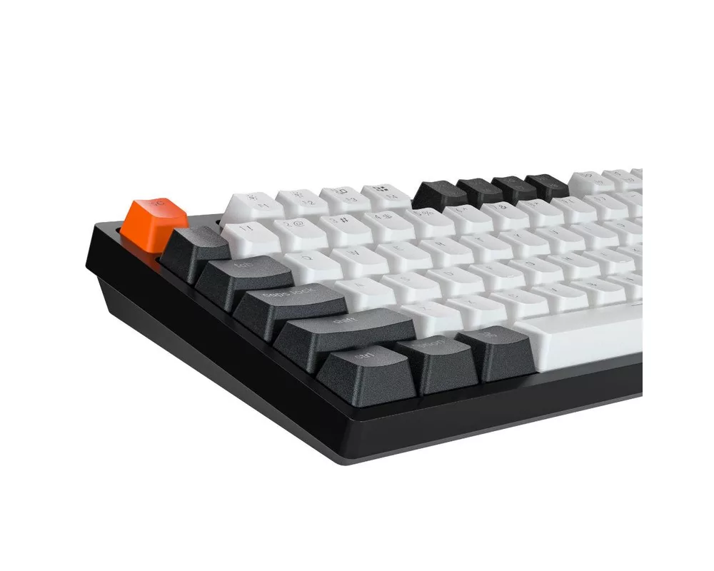 Клавиатура Геймърска Механична клавиатура Keychron C2 Full-Size Gateron G Pro Blue Switch White LED ABS 2